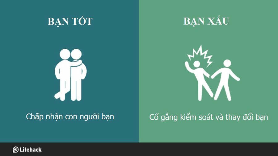 bạn tốt, bạn xấu