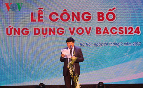 vov ra mắt ứng dụng tư vấn sức khoẻ trực tuyến vov bacsi24 hình 2 vov ra mat ung dung tu van suc khoe truc tuyen vov bacsi24 hinh 2