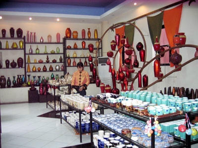 Gian trưng bày sản phẩm của Quang Vinh