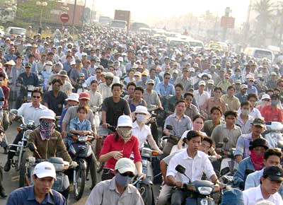 Dân số cơ học ngày càng bùng nổ ở các đô thị lớn