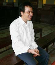 Phạm Huy Cường giả điên tại phiên phúc thẩm. Ảnh CAND