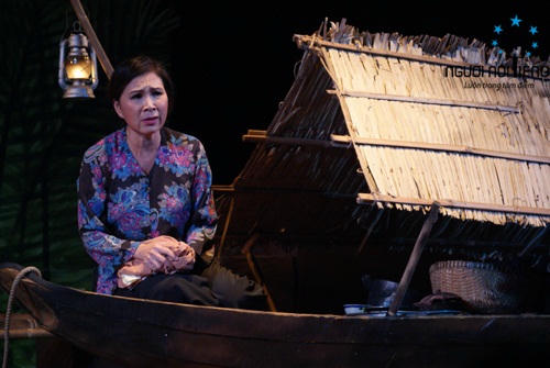 Một cảnh trong vở “Dòng nhớ”