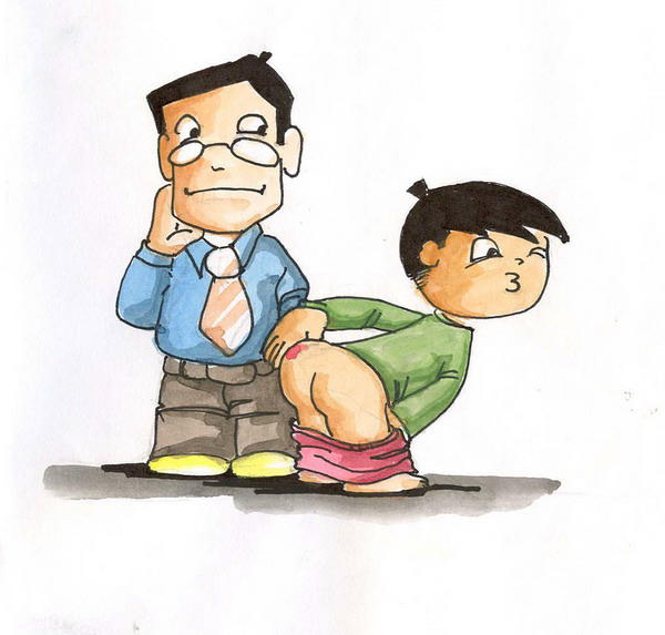 Con đau lắm, bố ơi!