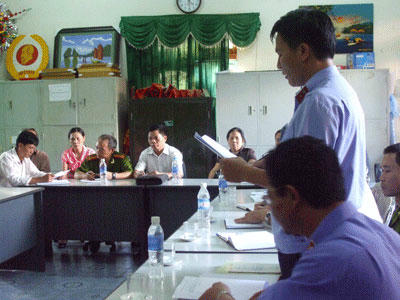 Một buổi xin lỗi oan sai. Ảnh minh họa