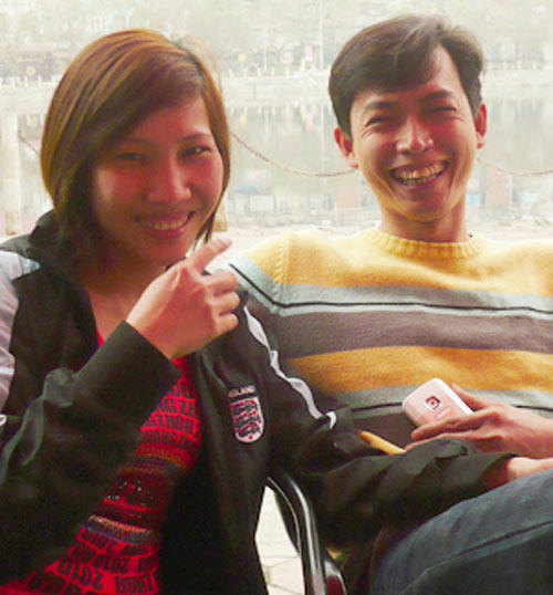 Anh Tình và chị Thủy trước ngày hợp hôn