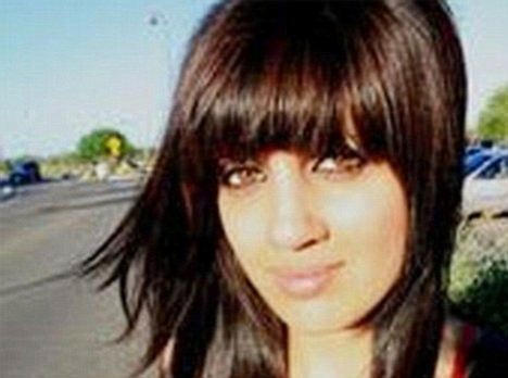 Nạn nhân Noor Almaleki bị cha ruột giết chết vì không nghe theo ý muốn của hắn. - Ảnh Dailymai