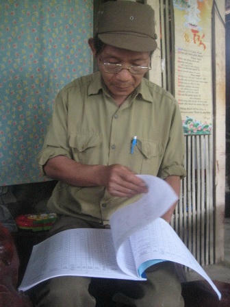 Ông Yên và danh sách 1.031 phần mộ đồng đội liệt sỹ