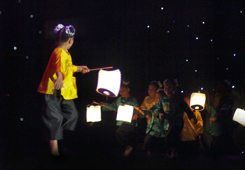 Sắc màu trung thu. Ảnh minh họa