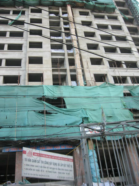 Công trình không phép Sakura Tower tại 47 Vũ Trọng Phụng