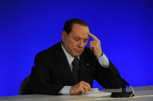 Thủ tướng Italia Berlusconi. 