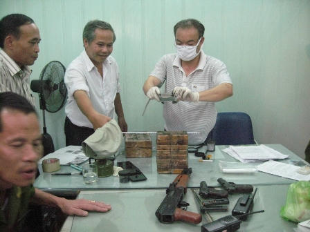 Tang vật bị bắt giữ.