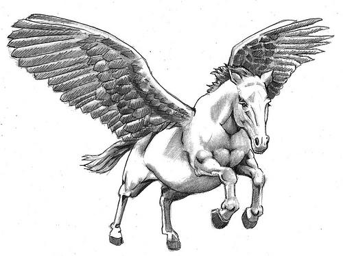 Ngựa Pegasus. Ảnh minh họa