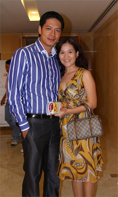 Bình Minh và bà xã Anh Thơ.