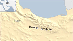 Khu vực xảy ra vụ nổ. Ảnh BBC