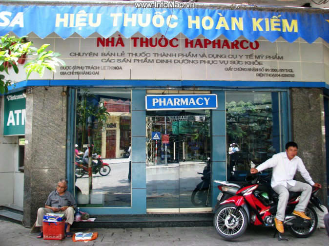 Một hiệu thuốc của Hapharco