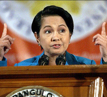 Bà Gloria Arroyo khi còn tại nhiệm. Ảnh Worldpress