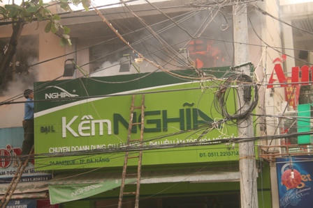 Hiện trường vụ cháy