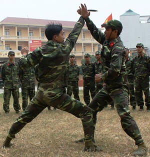 Luyện võ thi đấu đối kháng