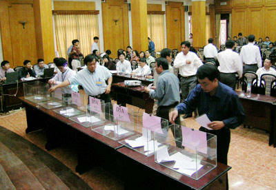 Một phiên bán đấu giá tài sản