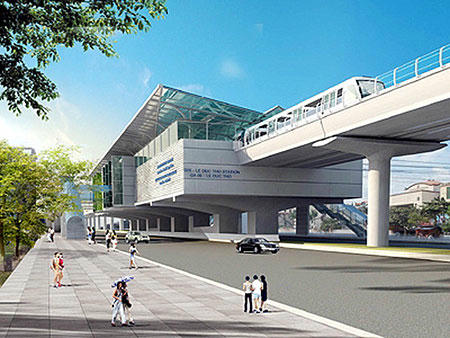 Dự án đường sắt lên Ba Vì sẽ "tiếp sức" cho các dự án bất động sản khu vực Tây Hà Nội?