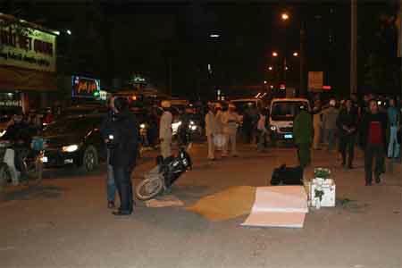 Hiện trường vụ tai nạn thương tâm