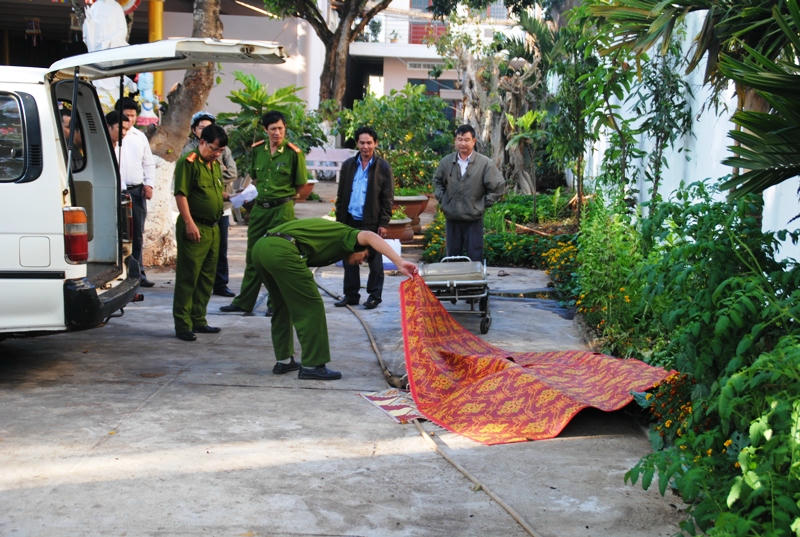 Hiện trường vụ án.