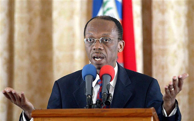 Cựu Tổng thống Jean Bertrand Aristide. Ảnh: Telegraph