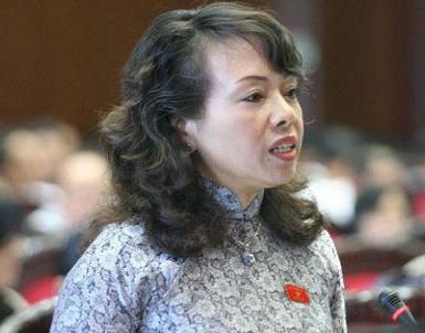 l Bộ trưởng Bộ Y tế Nguyễn Thị Kim Tiến:  “Nhiều vấn đề không thể giải quyết trong một sớm một chiều”.