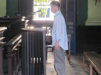 Bị cáo tại phiên tòa