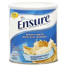 Vỏ hộp sữa ensure. Ảnh minh họa. 