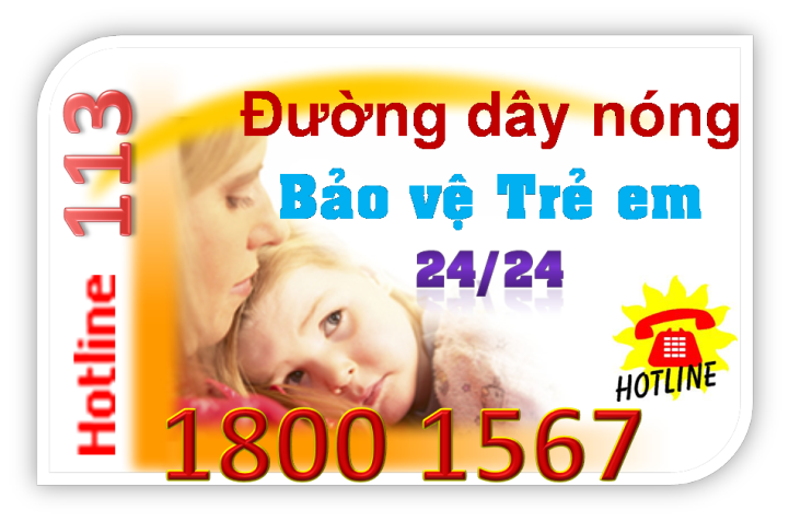 Đường dây tư vấn trẻ em luôn nóng!