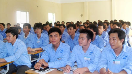 Lao động học tập tại cơ sở đào tạo của Oleco