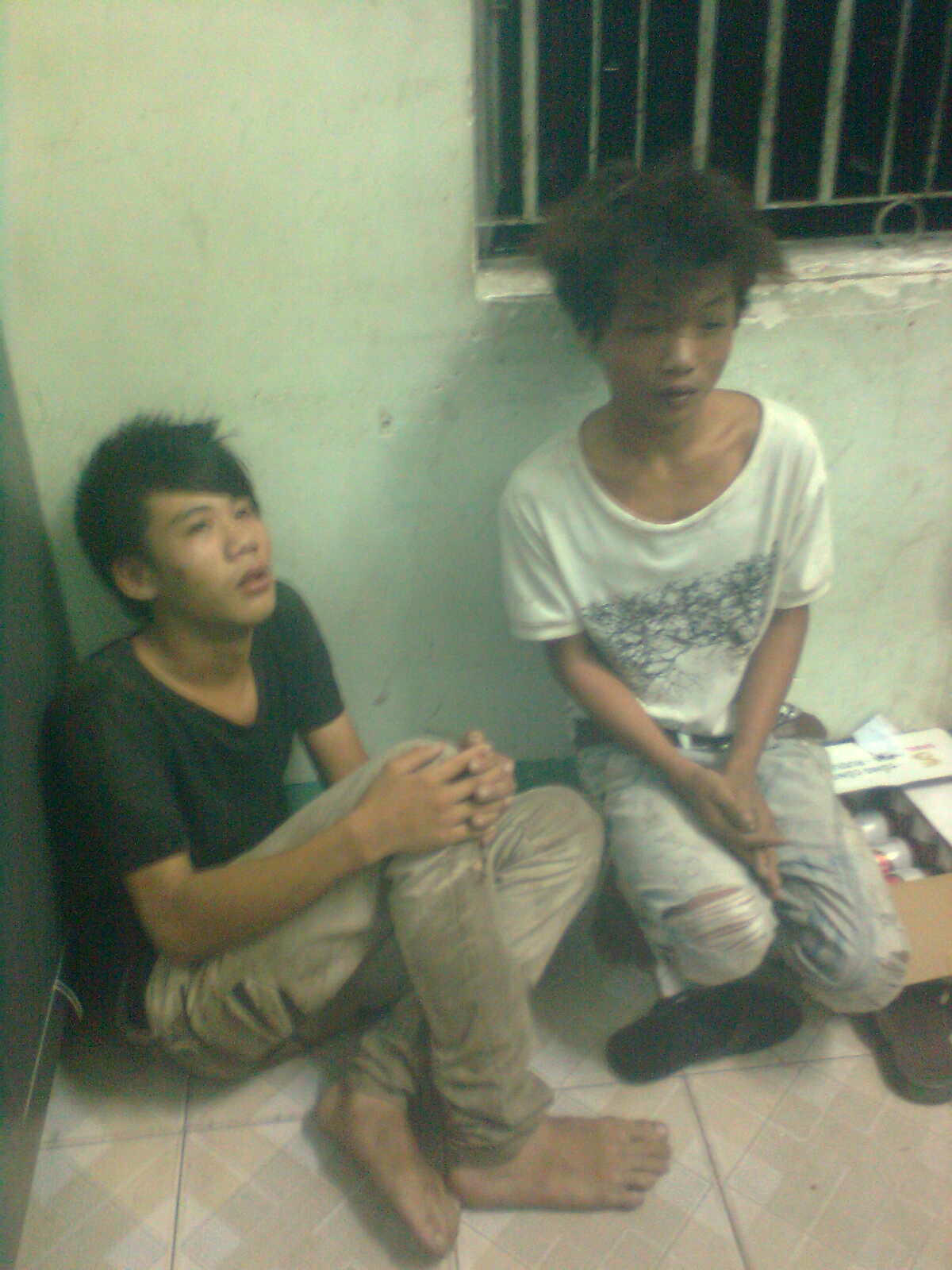 Hai đối tượng bị bắt giữ.