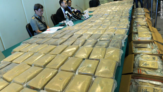 Số ma túy vừa bị bắt giữ.  Ảnh: CNN