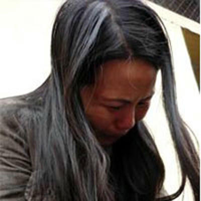 Lan khóc khi nghĩ về tương lai của mình