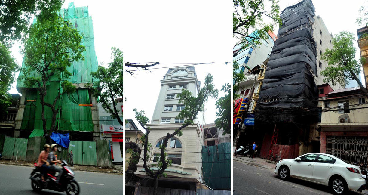 Những công trình sai phạm 