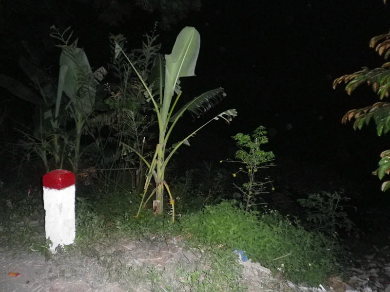 Hiện trường nơi phát hiện xác chết.