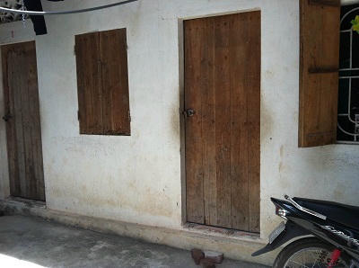 Căn phòng trọ nơi xảy ra vụ án