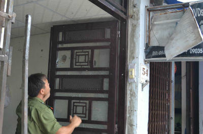 Hiện trường vụ nổ