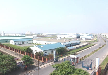 Một góc khu công nghiệp Nomuara.