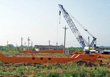 Một khu đất của Vinashin tại khu công nghiệp Sông Hậu, huyện Châu Thành, Hậu Giang