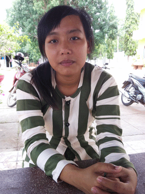 Phạm nhân Huỳnh Ngọc Giàu.