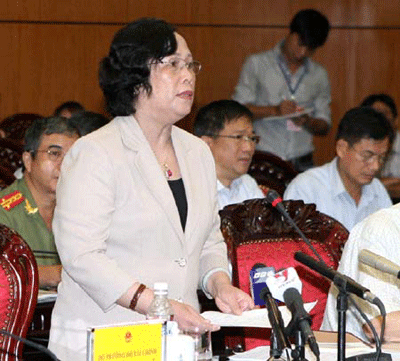 Bộ trưởng Phạm Thị Hải Chuyền