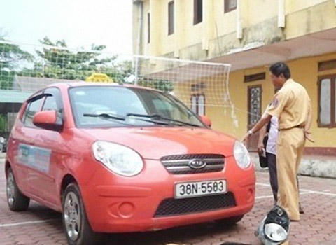 Chiếc xe gây chết người.