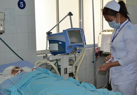 Vợ ông Tư được cấp cứu tại Bệnh viện đa khoa tỉnh Lâm Đồng.