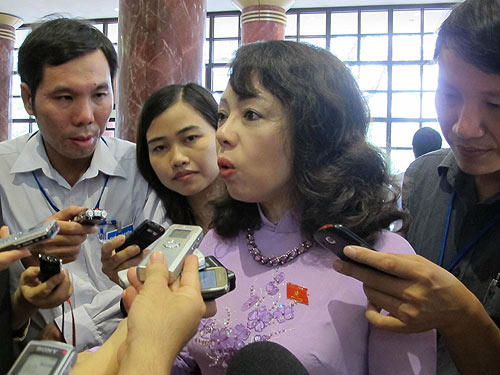 Bộ Trưởng Bộ Y tế Nguyễn Thị Kim Tiến