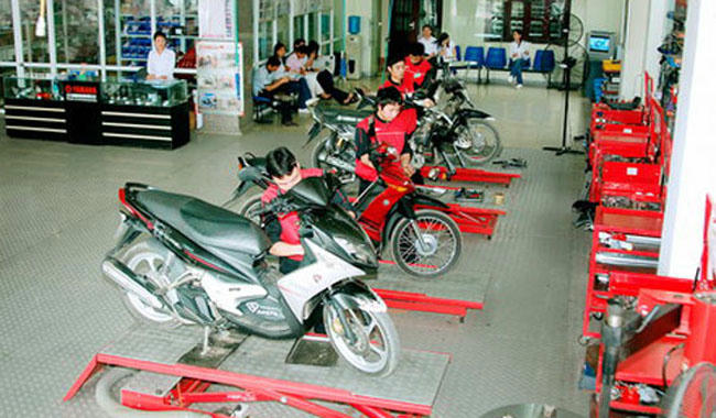 Bảo dưỡng xe ở những nơi uy tín