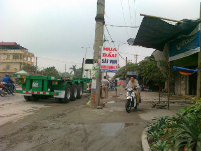 Hải Phòng hình thành cả những phố thu mua dầu thải