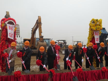 KĐT mới AIC khởi công