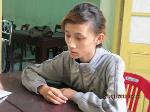 Lê Thanh Hằng tại cơ quan điều tra